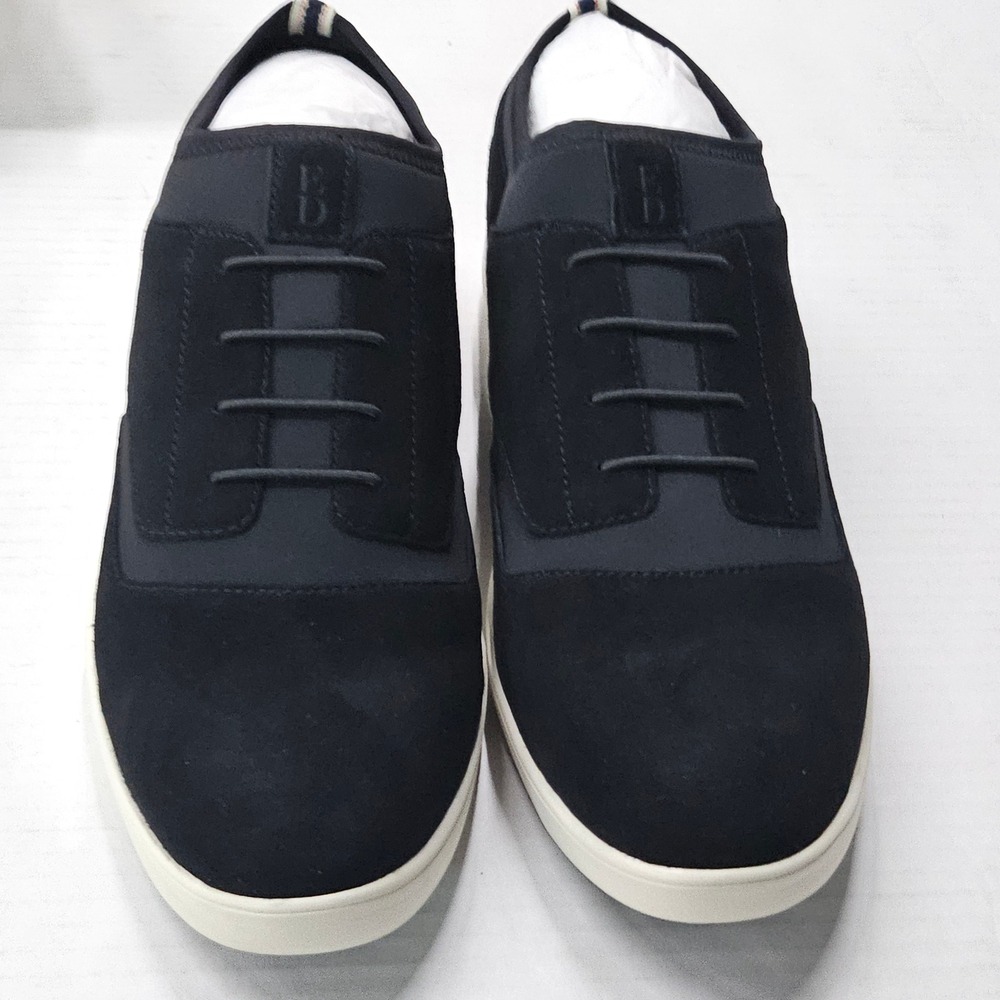 ED Ellen DeGeneres Atala Sneakers Womens 11M Black Suede Leather Low Top Shoes